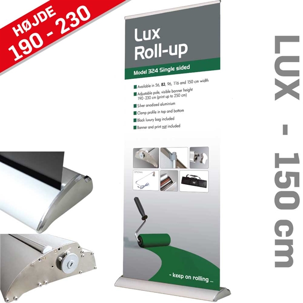 Billig Lux Roll-Up enkeltside luksusmodel 