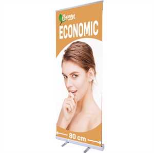 ECO model med banner og print - 80 x 200 cm