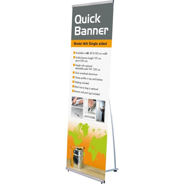 Billig fleksibel enkeltsidet banner