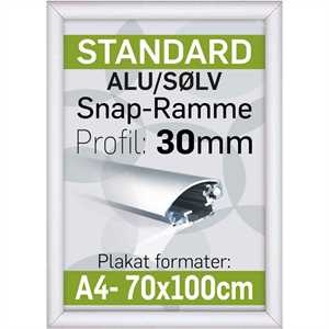 Alu Snap-Ramme 30 mm